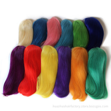 Cheap Colorful Brazilian Human Hair 1b 99j Red Wigs Pre Plucked 13X4 Lace Front Wigs With Baby Hair